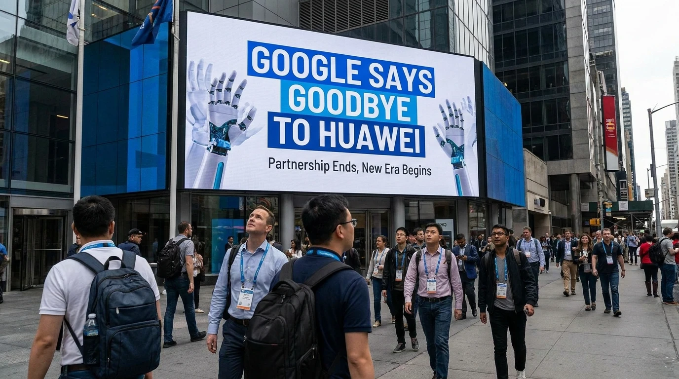 Google dice adiós a huawei