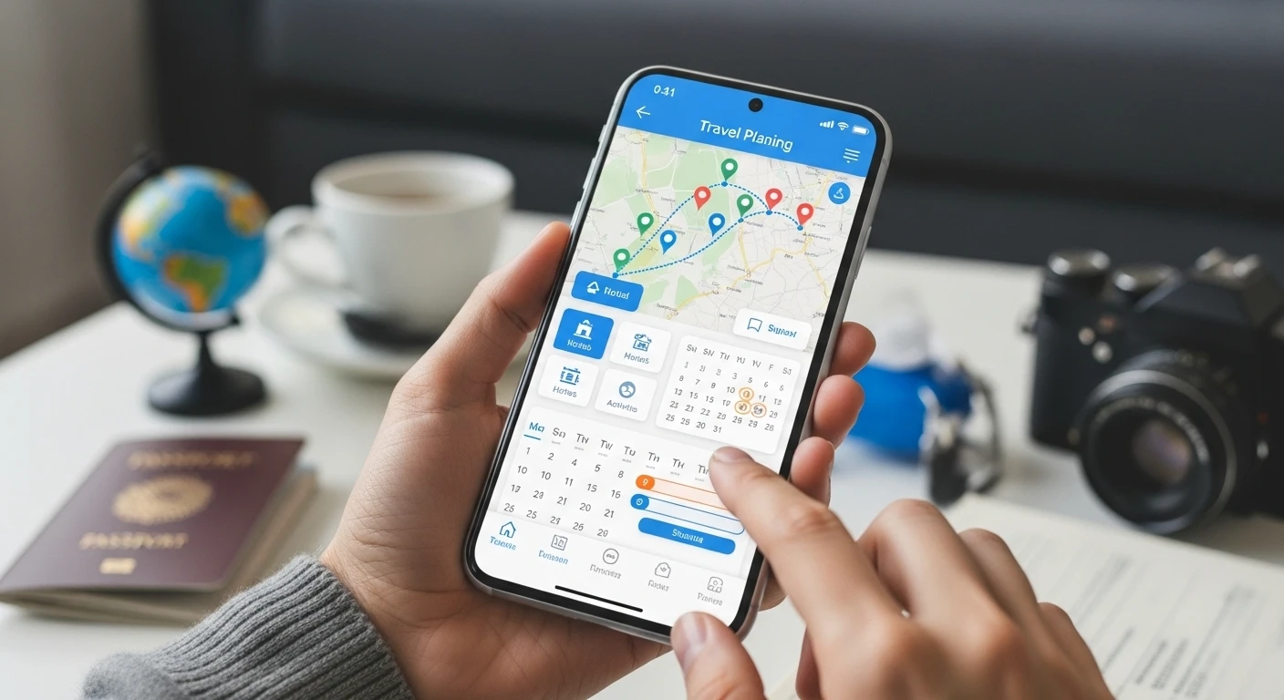 Planea desde tu móvil con Aplicaciones para preparar un súper viaje
