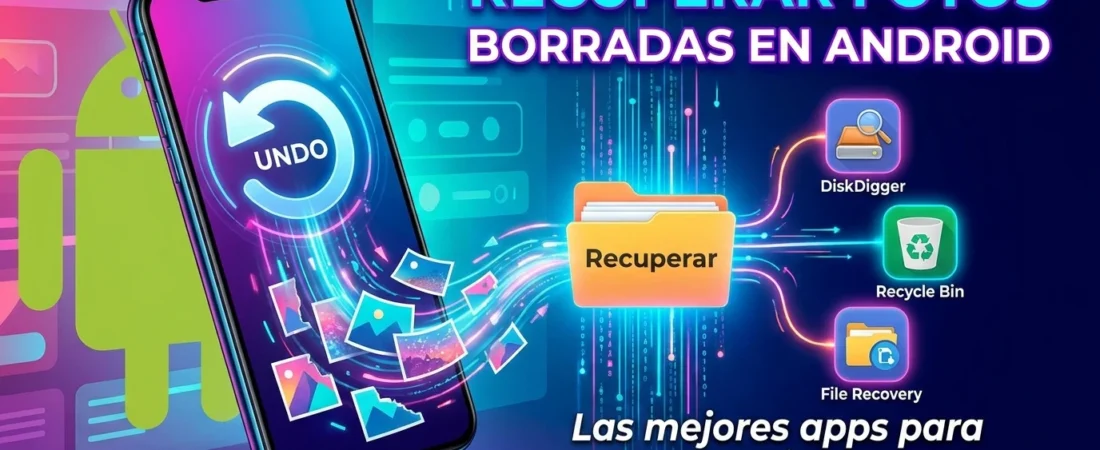 Recuperar fotos y vídeos borrados en Android