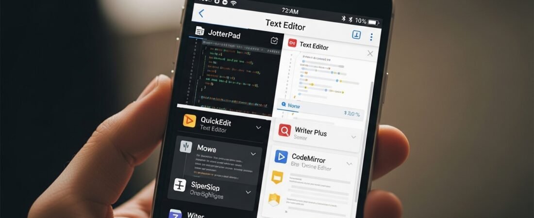 ¿Buscas los mejores editores de texto para android?