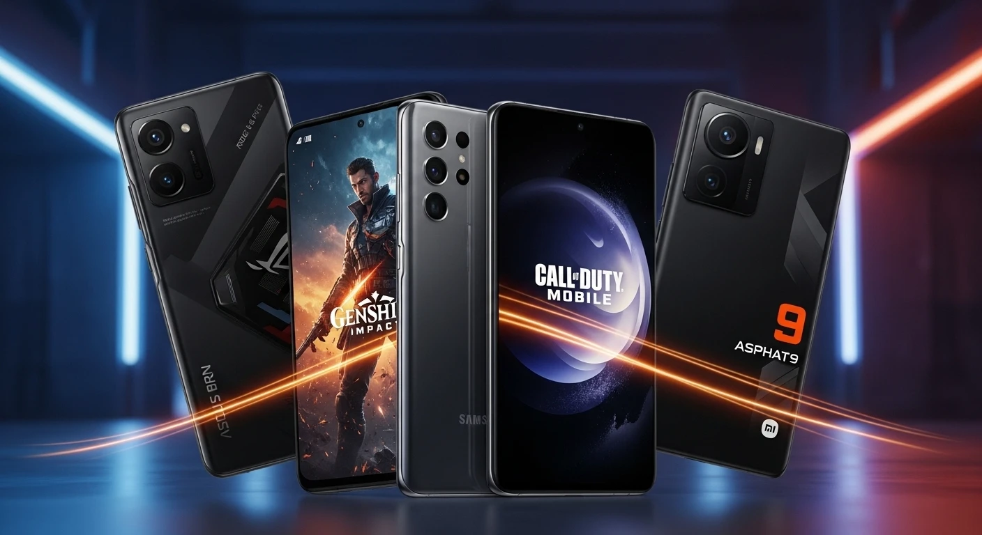 Los tres mejores móviles Android para jugar