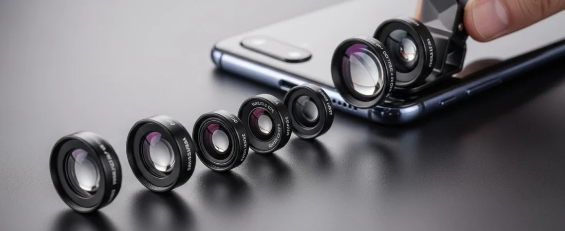 ¡Descubre los lentes de pinza para la cámara de tu Android!