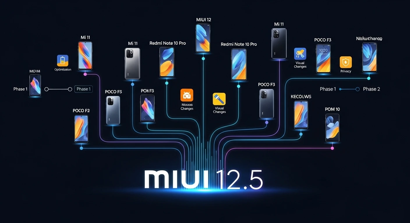 MIUI 12.5 ha sido anunciado ¿Qué móviles Xiaomi están listos para recibirlo?