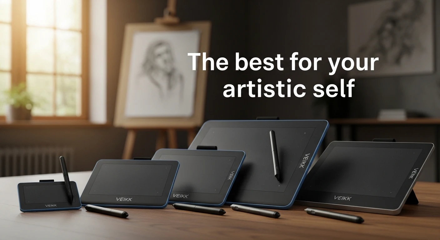 Tabletas gráficas Veikk: Lo mejor para tú yo artístico
