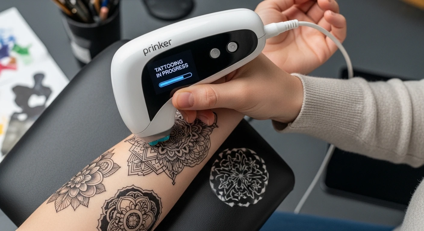 Prinker el dispositivo que da un giro al mundo del tatuaje