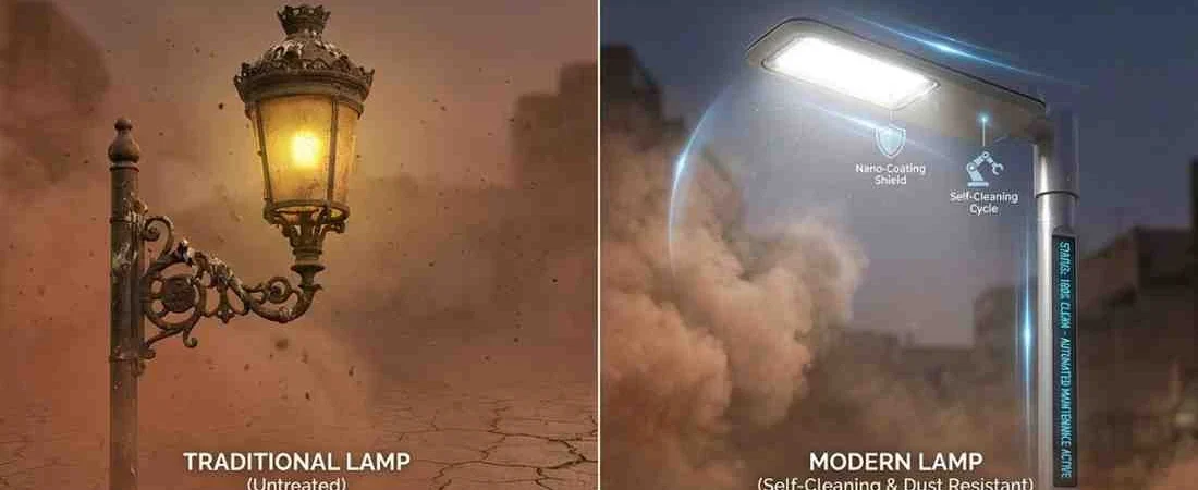 Self Cleaning Street Lamp Research: Does a Dust Resistant Lamp Project Really Exist?