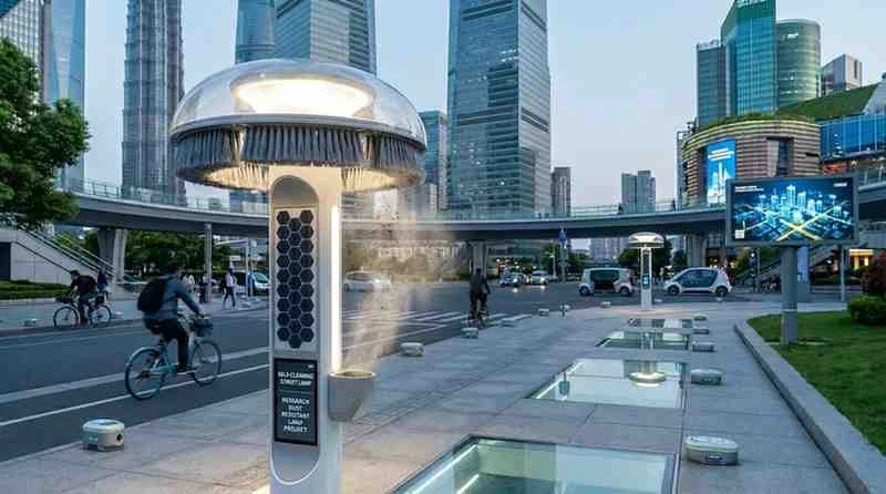Self Cleaning Street Lamp Research Dust Resistant Lamp Project Exist