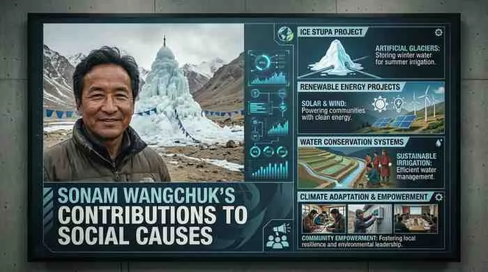 sonam wangchuk's contributions to social causes