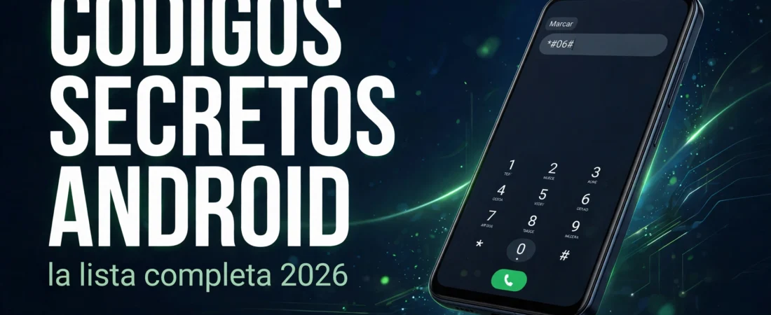 Códigos secretos de Android: la lista completa 2026 1 Códigos Secretos Android