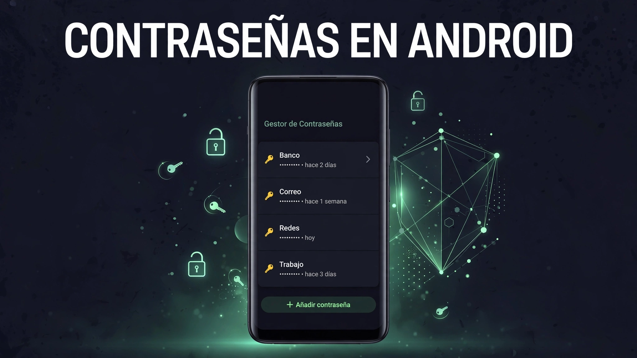 Dónde se guardan las contraseñas en Android