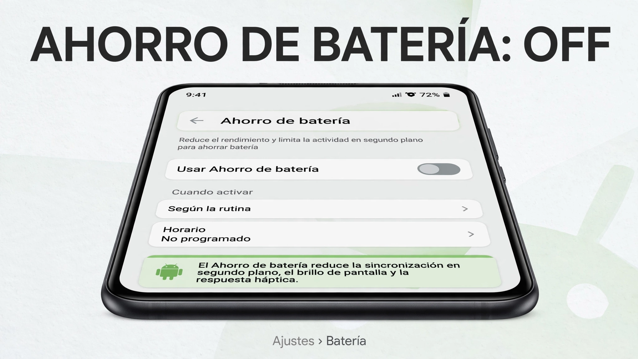 Cómo desactivar el ahorro de batería en Android 3 Cómo Desactivar El Ahorro De Batería En Android