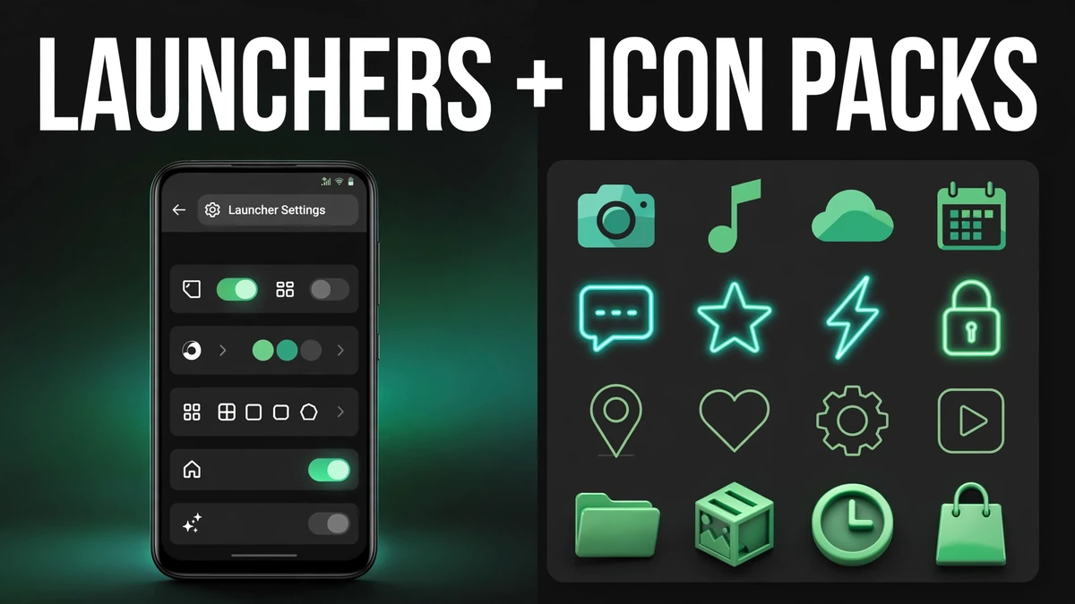 Cómo cambiar los iconos en Android sin root 4 Cambiar los iconos de Android con un launcher y un pack de iconos