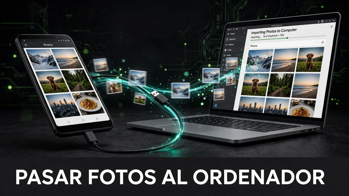 Cómo Pasar Fotos Del Móvil Al Ordenador